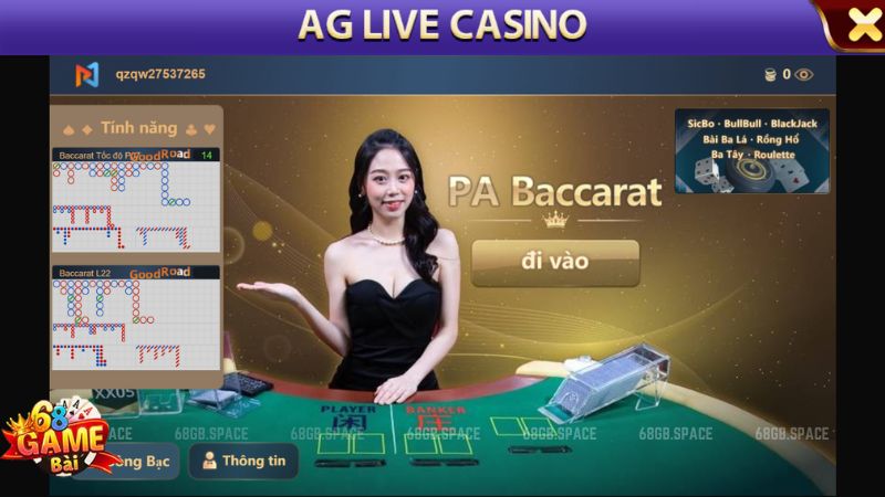 Baccarat 68 game bài 